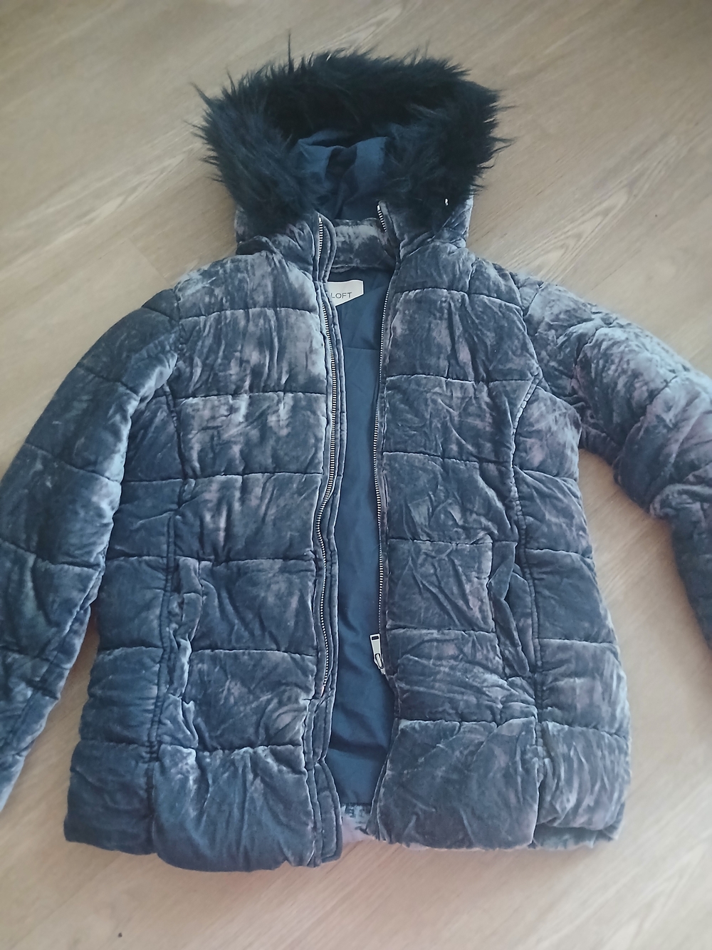 *RARE* Velour Velvet Winter Jacket